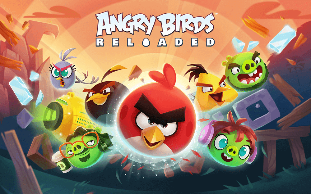 Angry Birds Reloaded《愤怒的小鸟重制版》v1.17 for Mac 中文破解版 休闲益智游戏