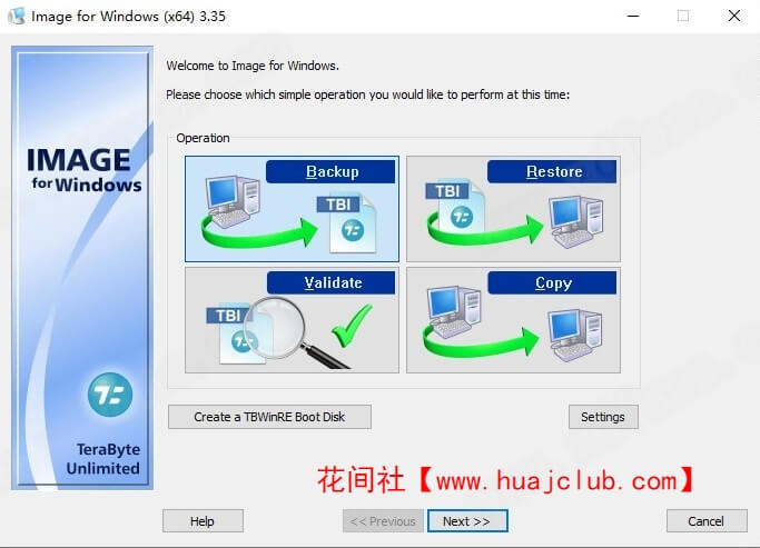 ϵͳݻԭ TeraByte Drive Image Backup & Restore Suite 3.59 