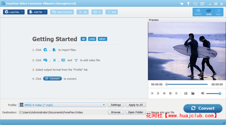 FonePaw Video Converter Ultimate 8.3.0 download the new for windows
