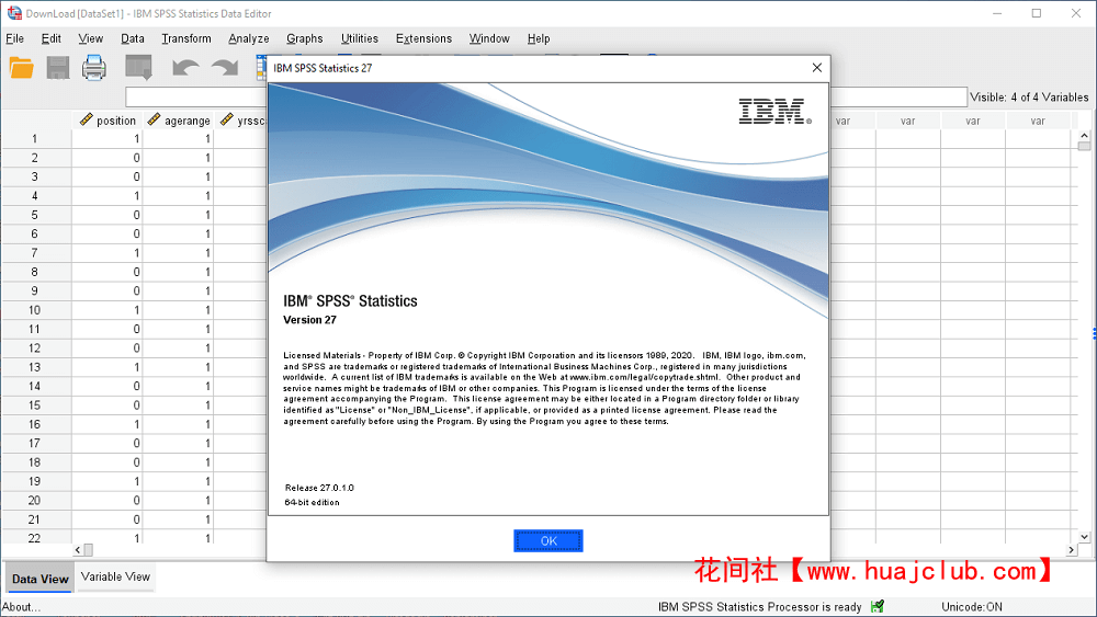 アップグレード版です統計ソフト IBM SPSS 27 Rigrssion