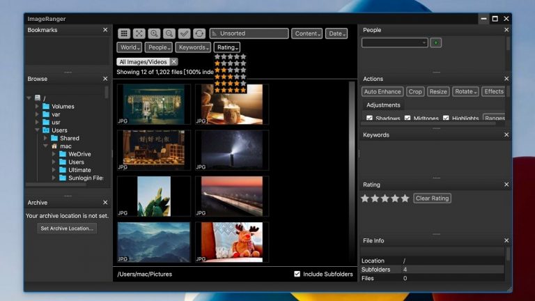 ImageRanger Pro Edition 1.9.4.1874 download the new for mac