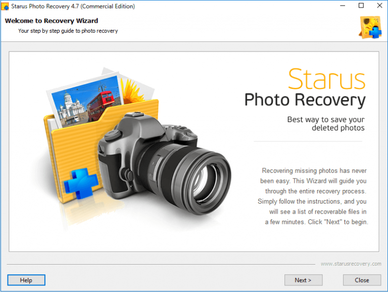 Starus Photo Recovery 6.6 free instals